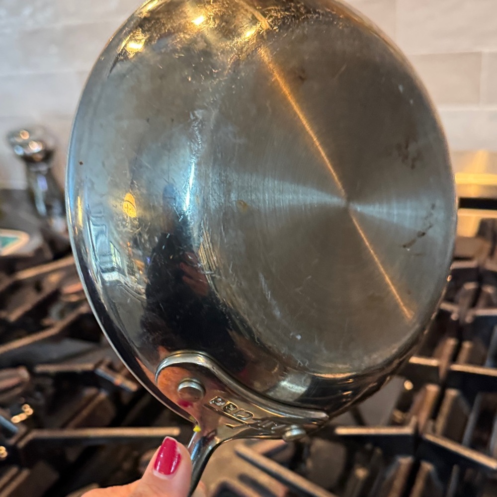 All-Clad Stainless Steel Fry Pan 8” - Picture 4 of 6